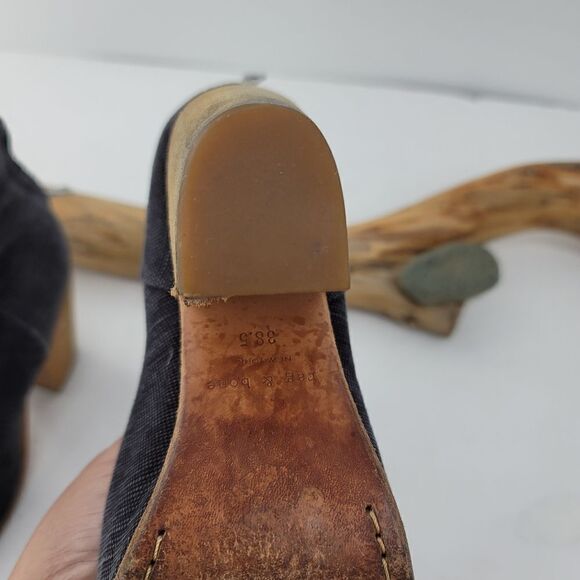 Rag & Bone heavy canvas heeled booties - Picture 2 of 16